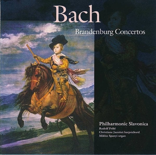 BACH - BRANDENBURG CONCERTOS / PRIBL,JACOTETT,SPANYI (1998) - CD 2.EL
