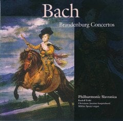 BACH - BRANDENBURG CONCERTOS / PRIBL,JACOTETT,SPANYI (1998) - CD 2.EL