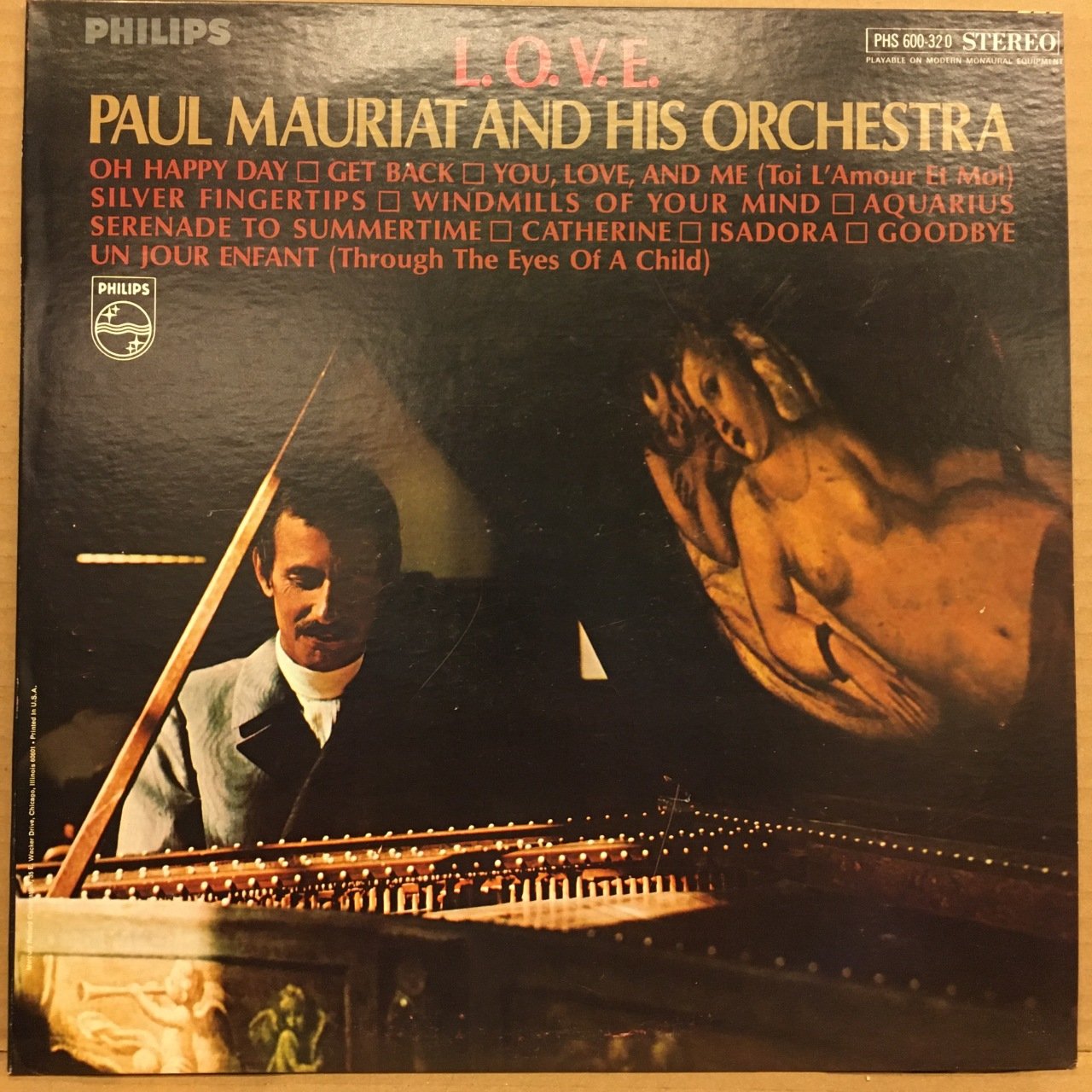 PAUL MAURIAT AND HIS ORCHESTRA - L.O.V.E. 1969 2.EL PLAK
