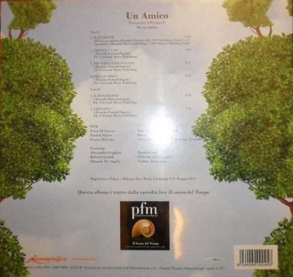 PREMIATA FORNERIA MARCONI (PFM) - UN'ISOLA (2014) - LP+CD SIFIR PLAK