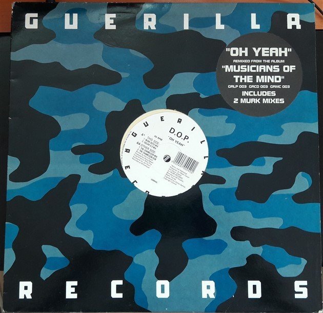 D.O.P. - OH YEAH (1992) - 12'' MAXI SINGLE PLAK 2.EL