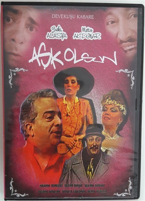AŞK OLSUN DEVEKUŞU KABARE ZEKİ ALASYA METİN AKPINAR DVD 2.EL