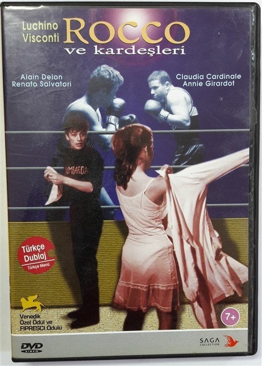 ROCCO VE KARDEŞLERİ - ROCCO E I SUOI FRATELLI - ALAIN DELON - CLAUDIA CARDINALE - ANNIE GIRARDOR - LUCHINO VISCONTI - DVD 2.EL