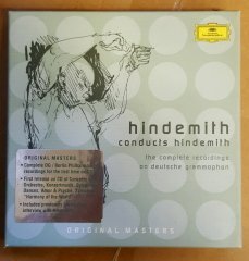 HINDEMITH - CONDUCTS HINDEMIT CONCERTO FOR ORCH./SYMPHONIC DANCES etc. - 3CD BOX DEUTSCHE GRAMMOPHON 2.EL