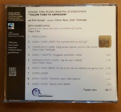 ŞEYH GALİB'E SAYGI - YALÇIN TURA / RUHİ AYANGİL (1999) - CD 2.EL