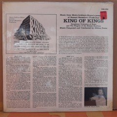 KING OF KINGS - SOUNDTRACK - MIKLOS ROZSA - DÖNEM BASKISI SIFIR LP PLAK