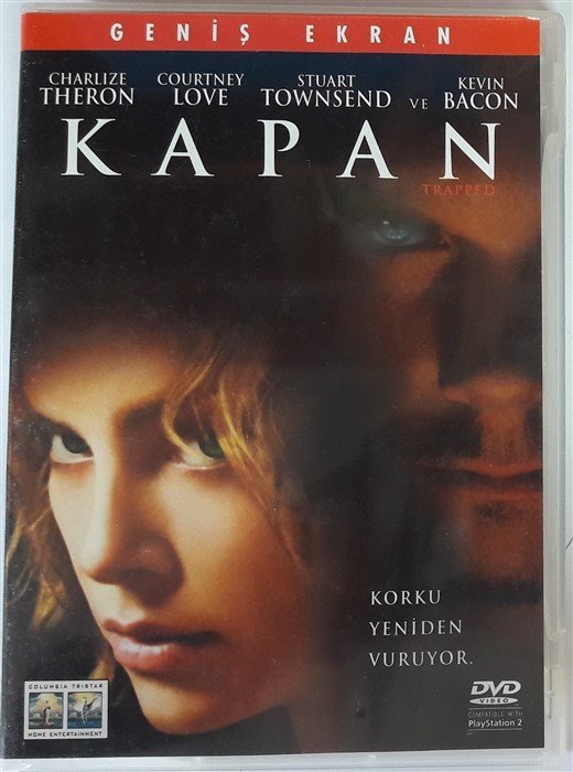 KAPAN - TRAPPED - CHARLIZE THERON - COURTNEY LOVE - KEVIN BACON - DVD 2.EL