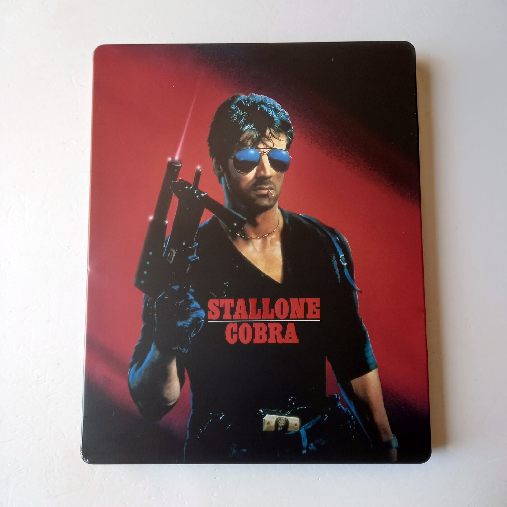 COBRA - SYLVESTER STALLONE, BRIGITTE NIELSEN - YÖN.: GEORGE P. COSMATOS - BLU-RAY  STEELBOOK METAL KUTU 2.EL TÜRKÇE ALTYAZI YOKTUR