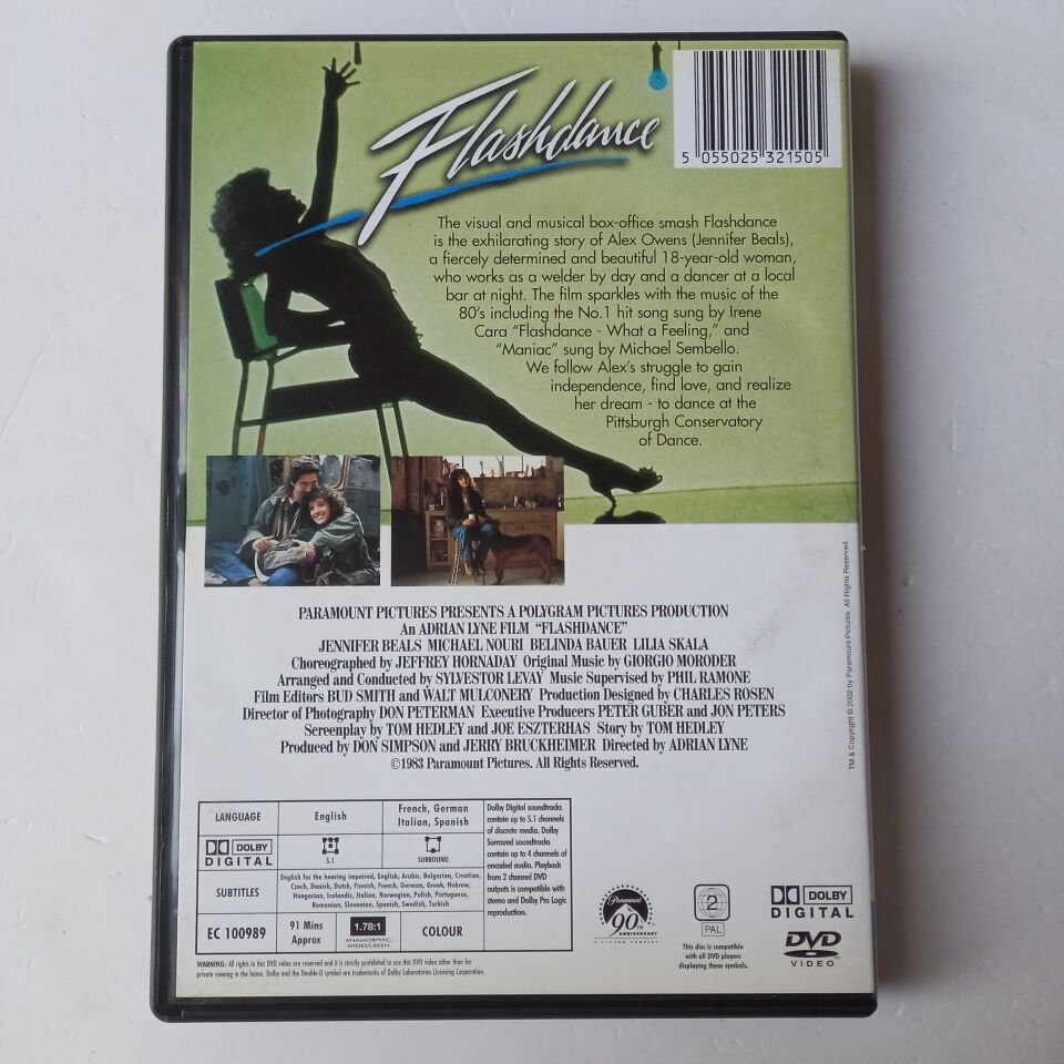 FLASHDANCE - JENNIFER BEALS - DVD - 2.EL