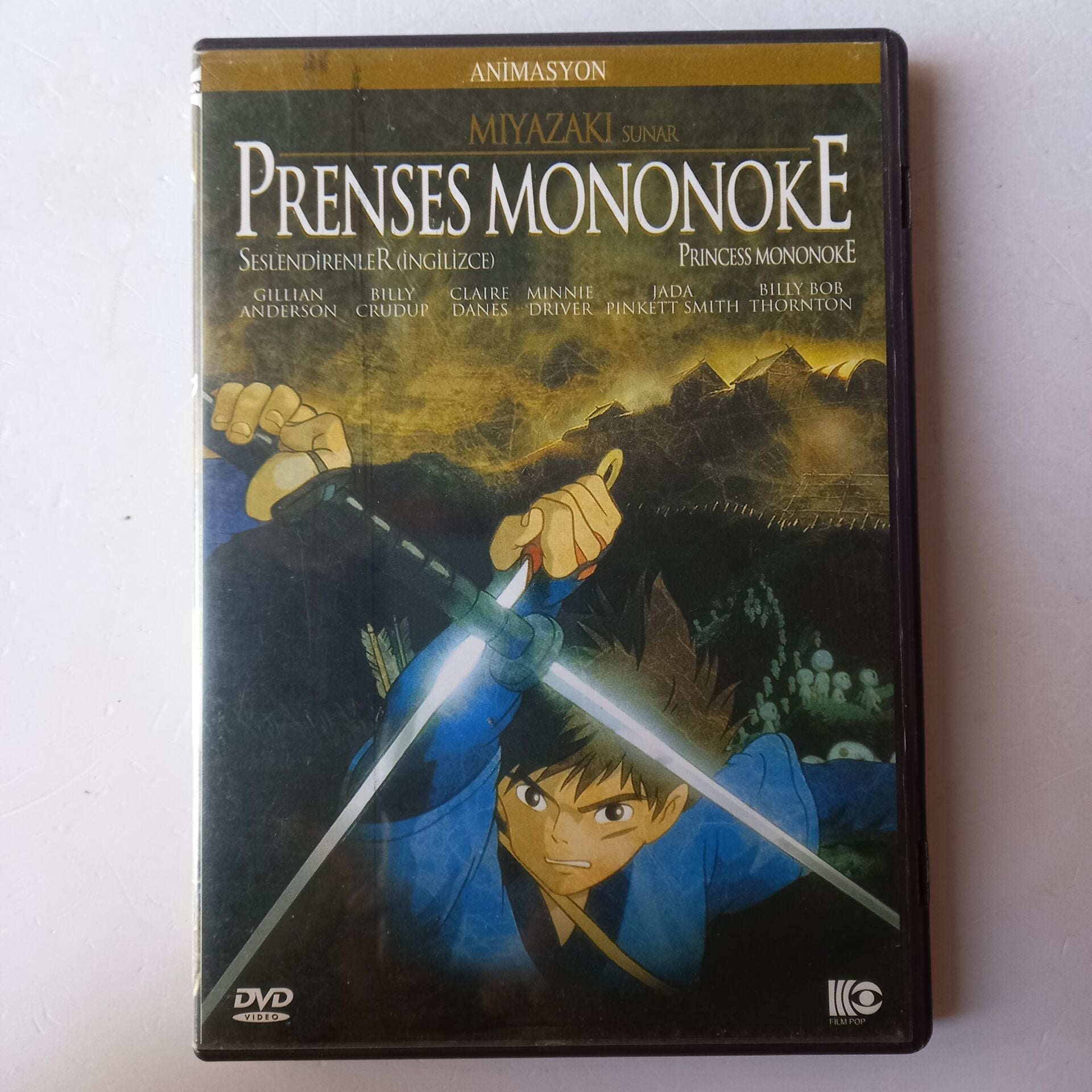 PRENSES MONONOKE - HAYAO MIYAZAKI - DVD 2.EL