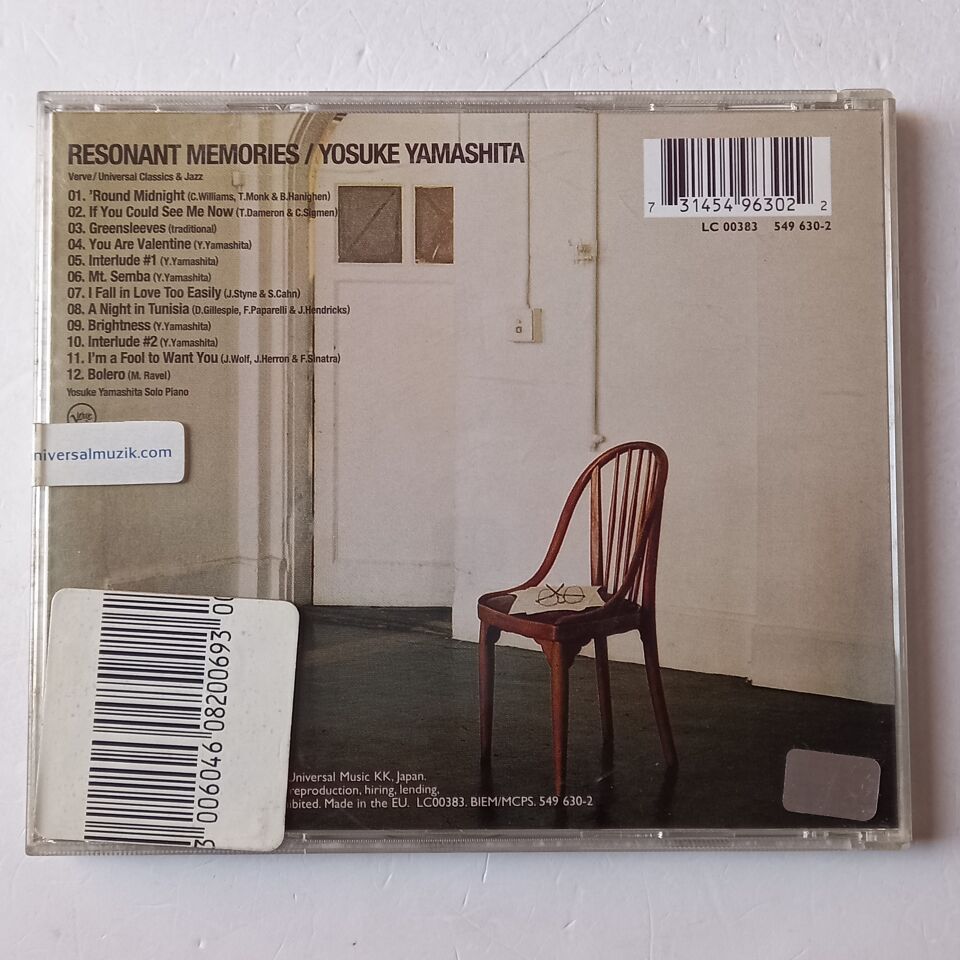 YOSUKE YAMASHITA – RESONANT MEMORIES (2001) - CD 2.EL