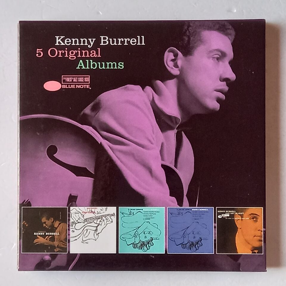 KENNY BURRELL – 5 ORIGINAL ALBUMS (2016) - 5CD BOX SET REISSUE 2.EL
