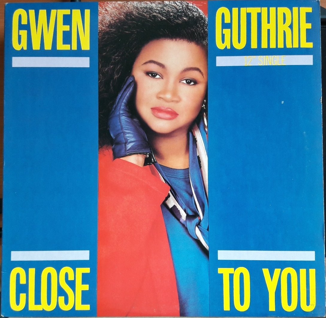 GWEN GUTHRIE - CLOSE TO YOU (1987) 12'' MAXI SINGLE PLAK 2.EL