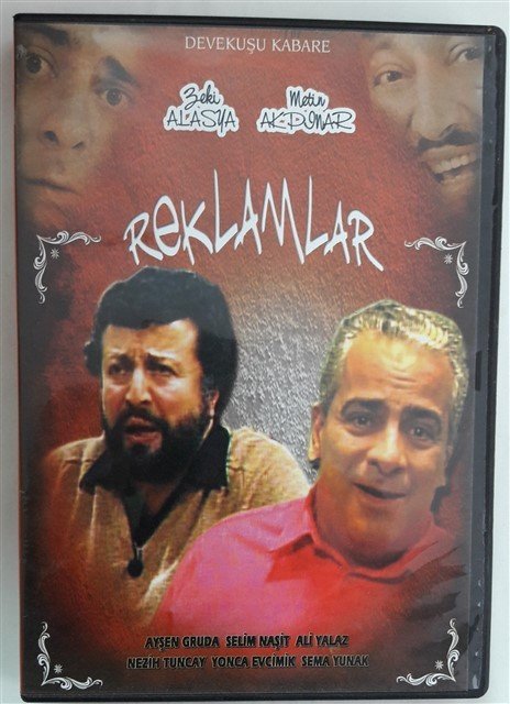 REKLAMLAR DEVEKUŞU KABARE ZEKİ ALASYA METİN AKPINAR DVD 2.EL