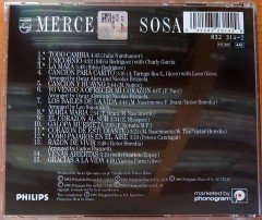 MERCEDES SOSA - GRACIAS A LA VIDA (1987) MADE IN WEST GERMANY / PHILIPS CD 2.EL
