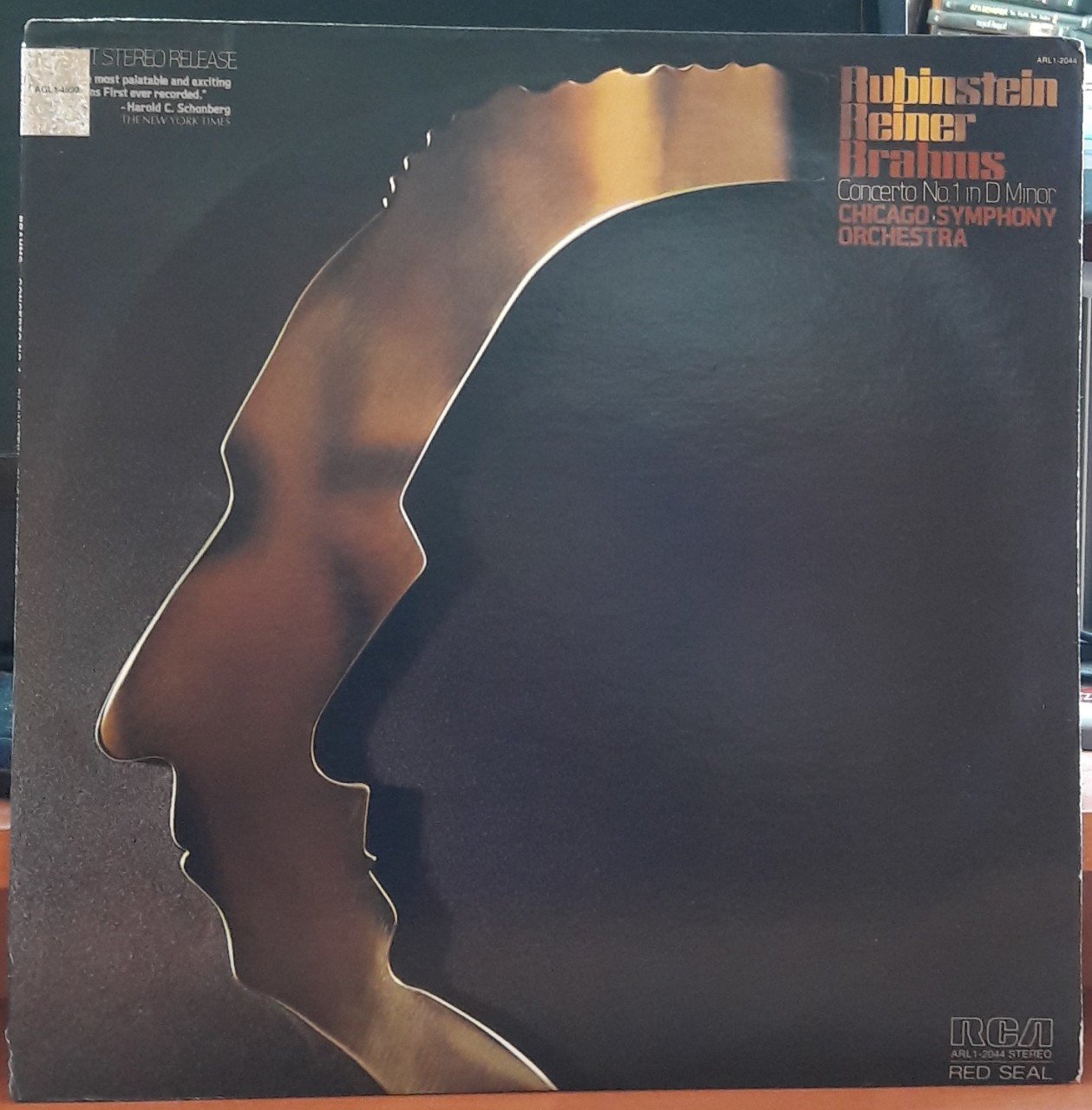 BRAHMS: PIANO CONCERTO NO.1, ARTHUR RUBINSTEIN, CHICAGO SYMPHONY ORCHESTRA, FRITZ REINER - PLAK 2.EL