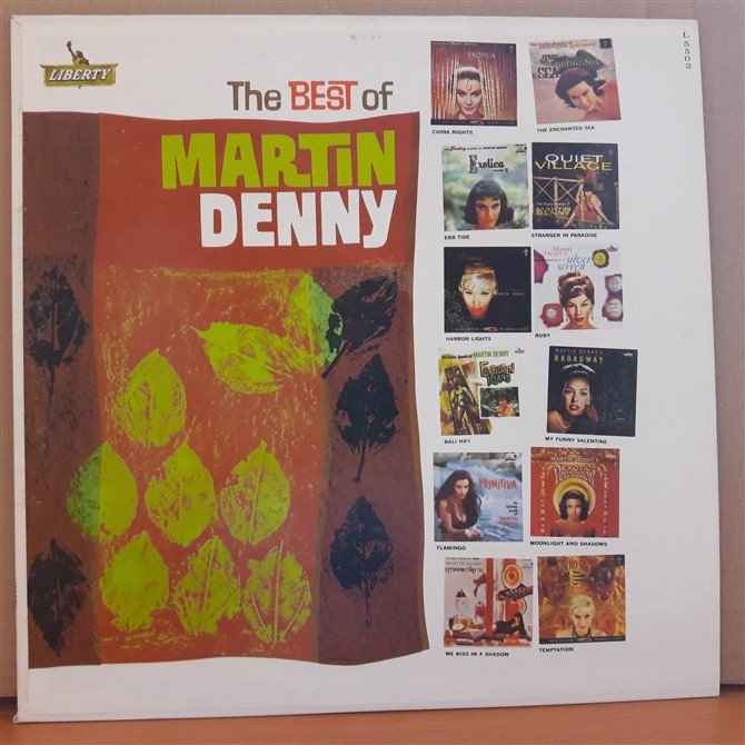 MARTIN DENNY - THE BEST OF - LP 2.EL PLAK
