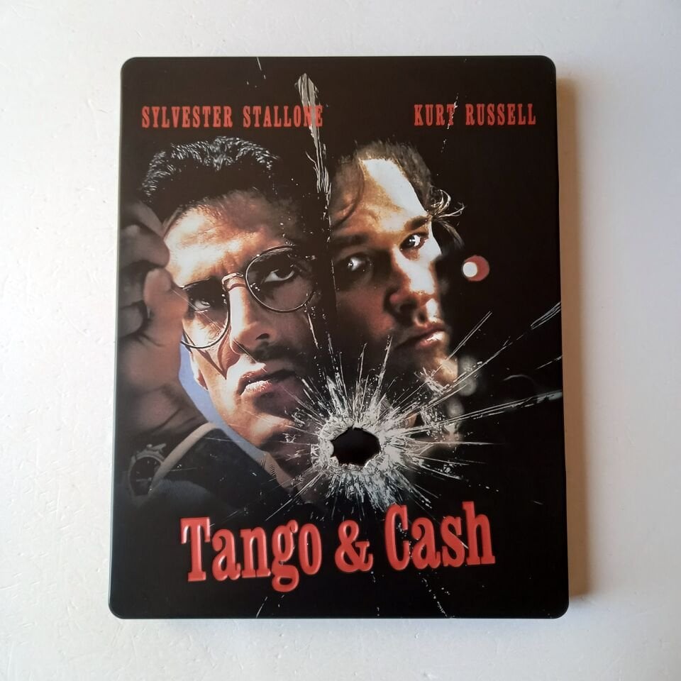 TANGO & CASH - SYLVESTER STALLONE, KURT RUSSELL - YÖN.: ANDREI KONCHALOVSKY - BLU-RAY  STEELBOOK METAL KUTU 2.EL TÜRKÇE ALTYAZI YOKTUR