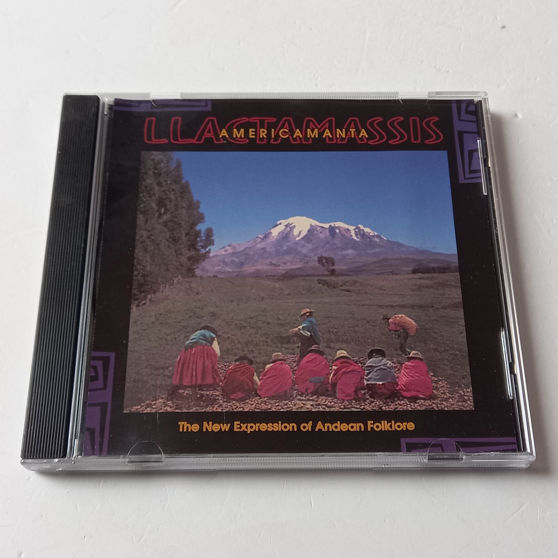 AMERICAMANTA - LLACTAMASSIS / THE NEW EXPRESSION OF ANDEAN FOLKLORE (1993) - CD 2.EL