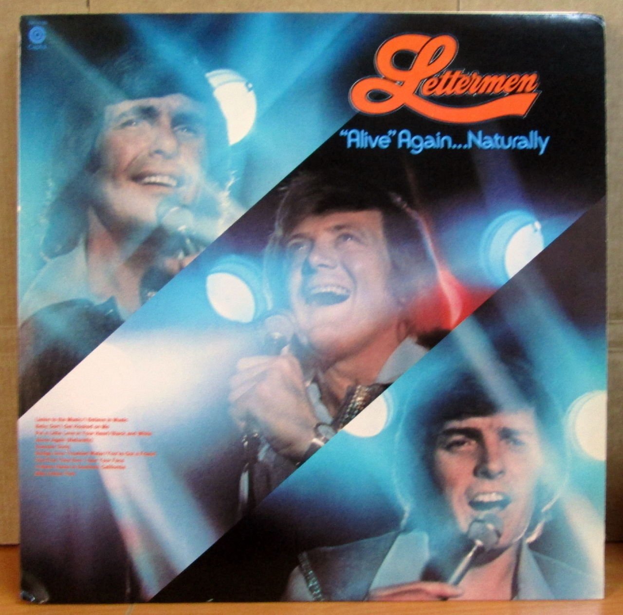THE LETTERMEN - ALIVE AGAIN NATURALLY - LP 2.EL
