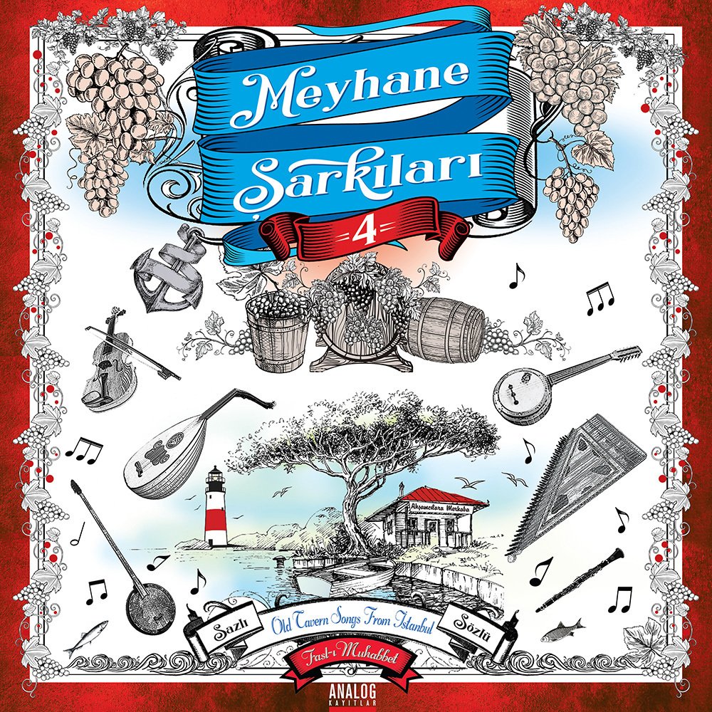 MEYHANE ŞARKILARI VOL. 4 - FASL-I MUHABBET/SOLIST RUŞEN YILMAZ - LP 2019 BASIM SIFIR PLAK