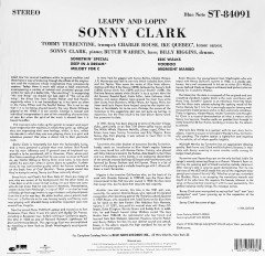 SONNY CLARK - LEAPIN' AND LOPIN' (1961) - LP BLUE NOTE 2015 EDITION SIFIR PLAK