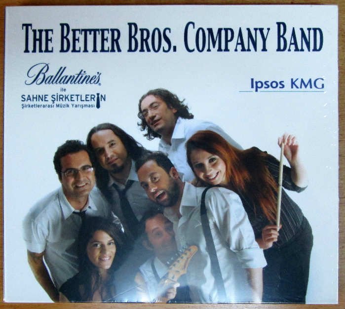 THE BETTER BROS. COMPANY BAND CD DIGIPACK SIFIR
