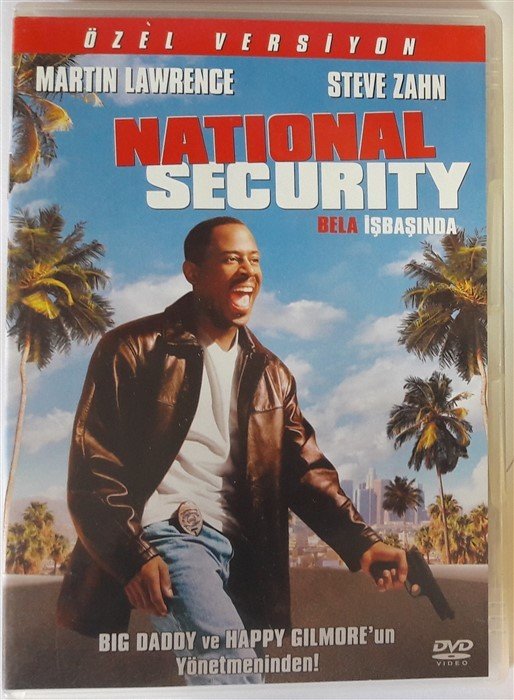 NATIONAL SECURITY - BELA İŞBAŞINDA - MARTIN LAWRENCE - STEVE ZAHN - DVD 2.EL