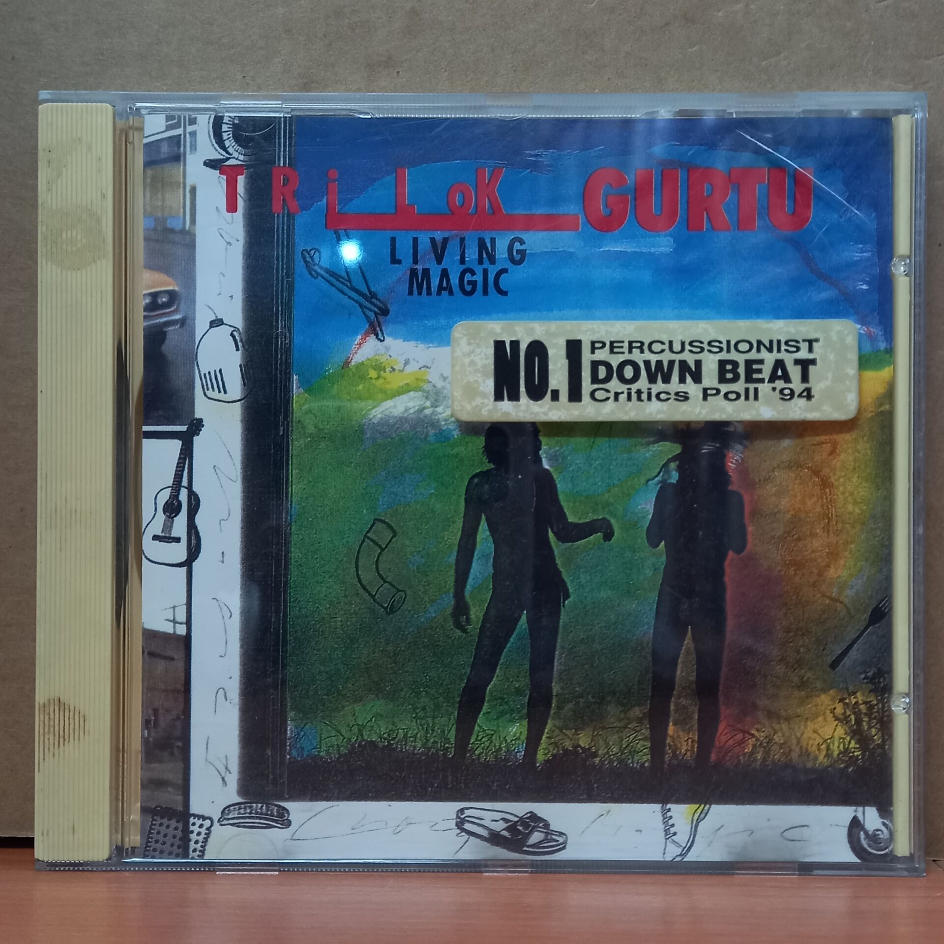 TRILOK GURTU - LIVING MAGIC (1991) - CD 2.EL