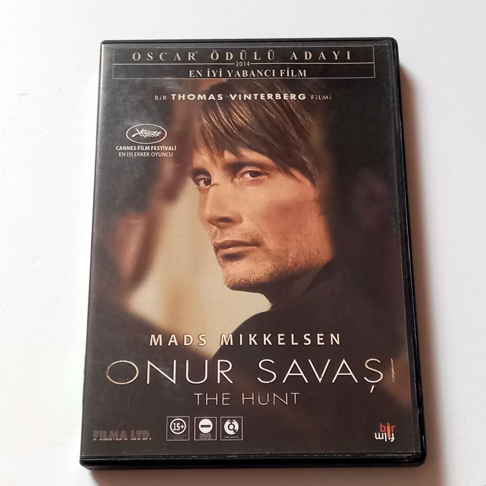 ONUR SAVAŞI - THE HUNT - MADS MIKKELSEN, YÖN.: THOMAS VINTERBERG - DVD 2.EL