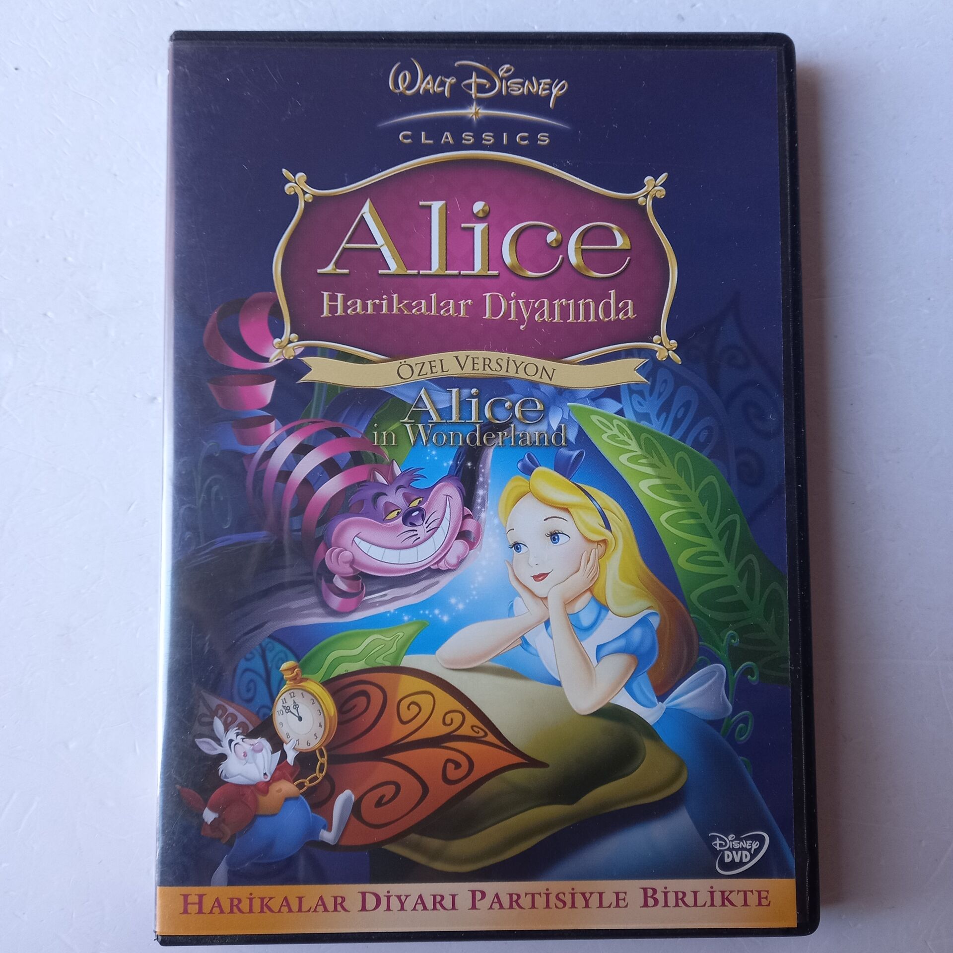 ALICE HARIKALAR DİYARINDA - ÖZEL VERSİYON - DVD 2.EL