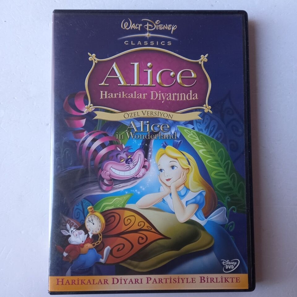 ALICE HARIKALAR DİYARINDA - ÖZEL VERSİYON - DVD 2.EL