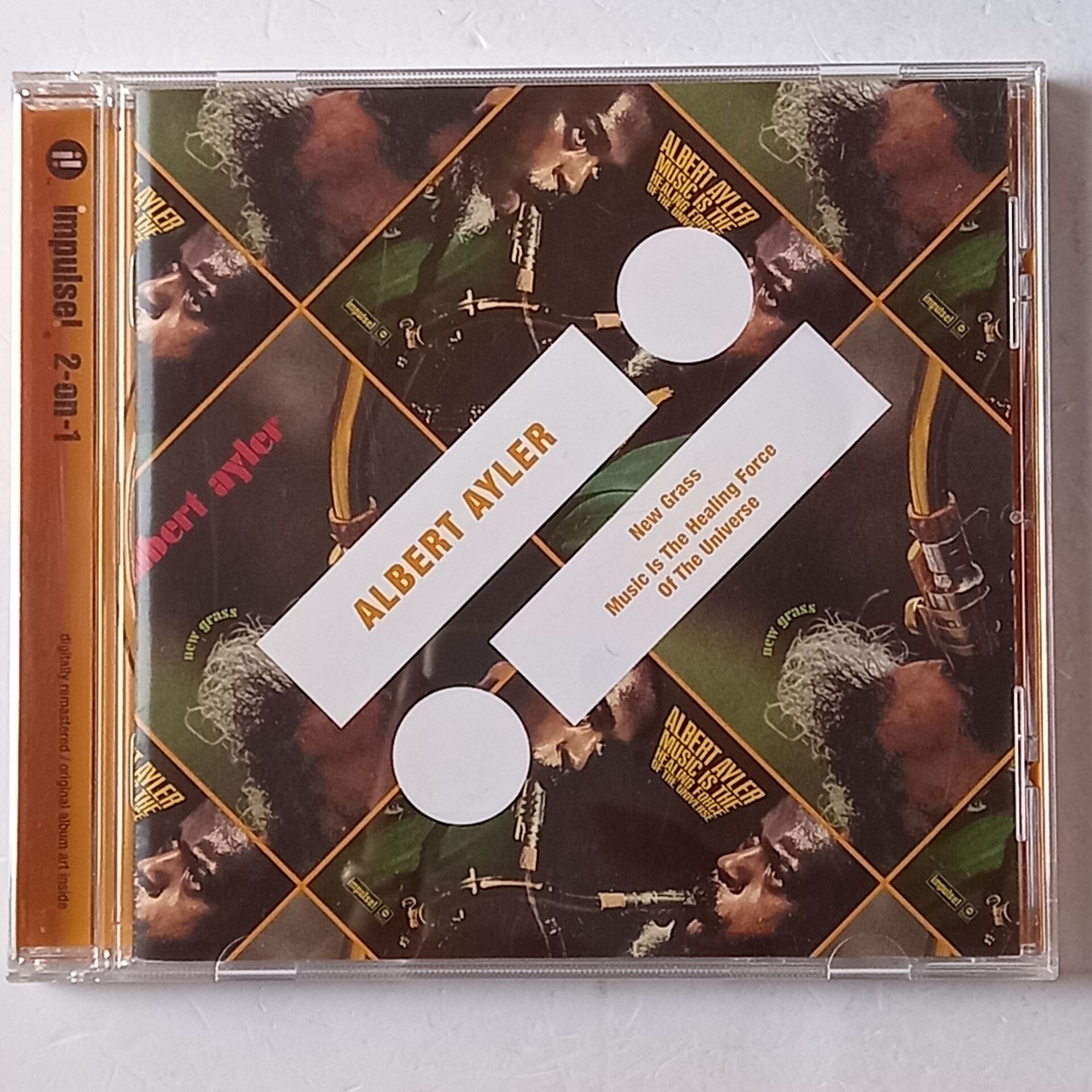 ALBERT AYLER – NEW GRASS / MUSIC IS THE HEALING FORCE OF THE UNIVERSE (2015) - CD REMASTERED 2.EL