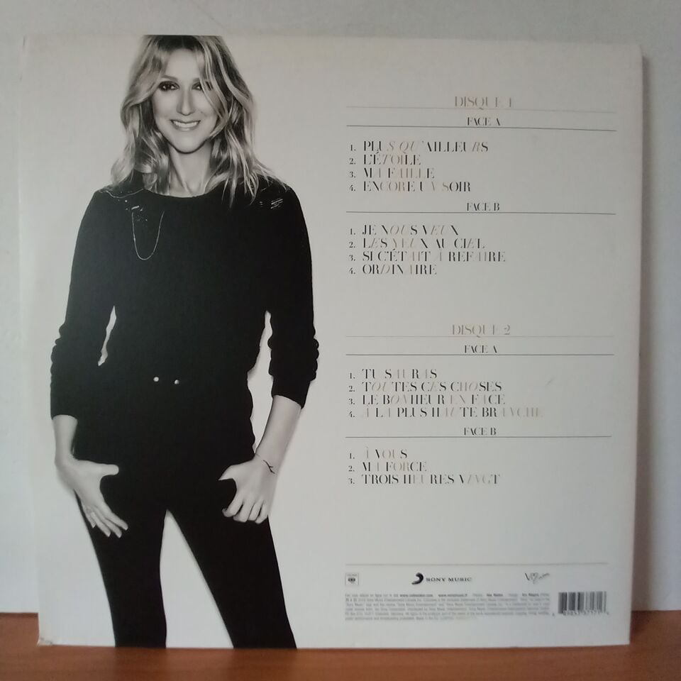 CELINE DION – ENCORE UN SOIR (2016) - 2LP 2.EL PLAK