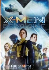 X-MEN BİRİNCİ SINIF - X-MEN FIRST CLASS - JAMES McAVOY - MICHAEL FASSBENDER - MARVEL - DVD 2.EL