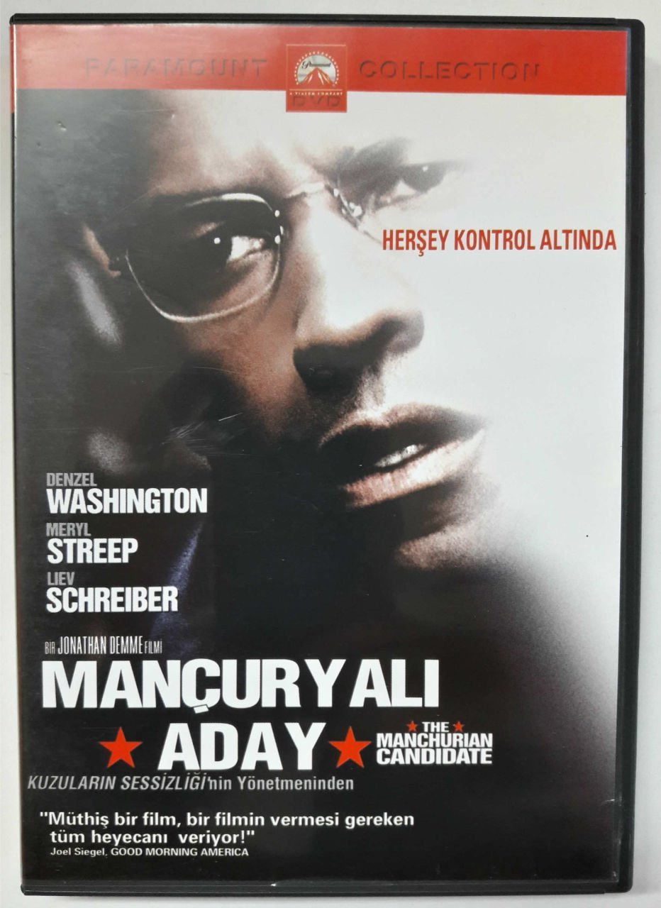 MANÇURYALI ADAY - The MANCHURIAN CANDIDATE - DENZEL WASHINGTON - MERYL STREEP - DVD 2.EL