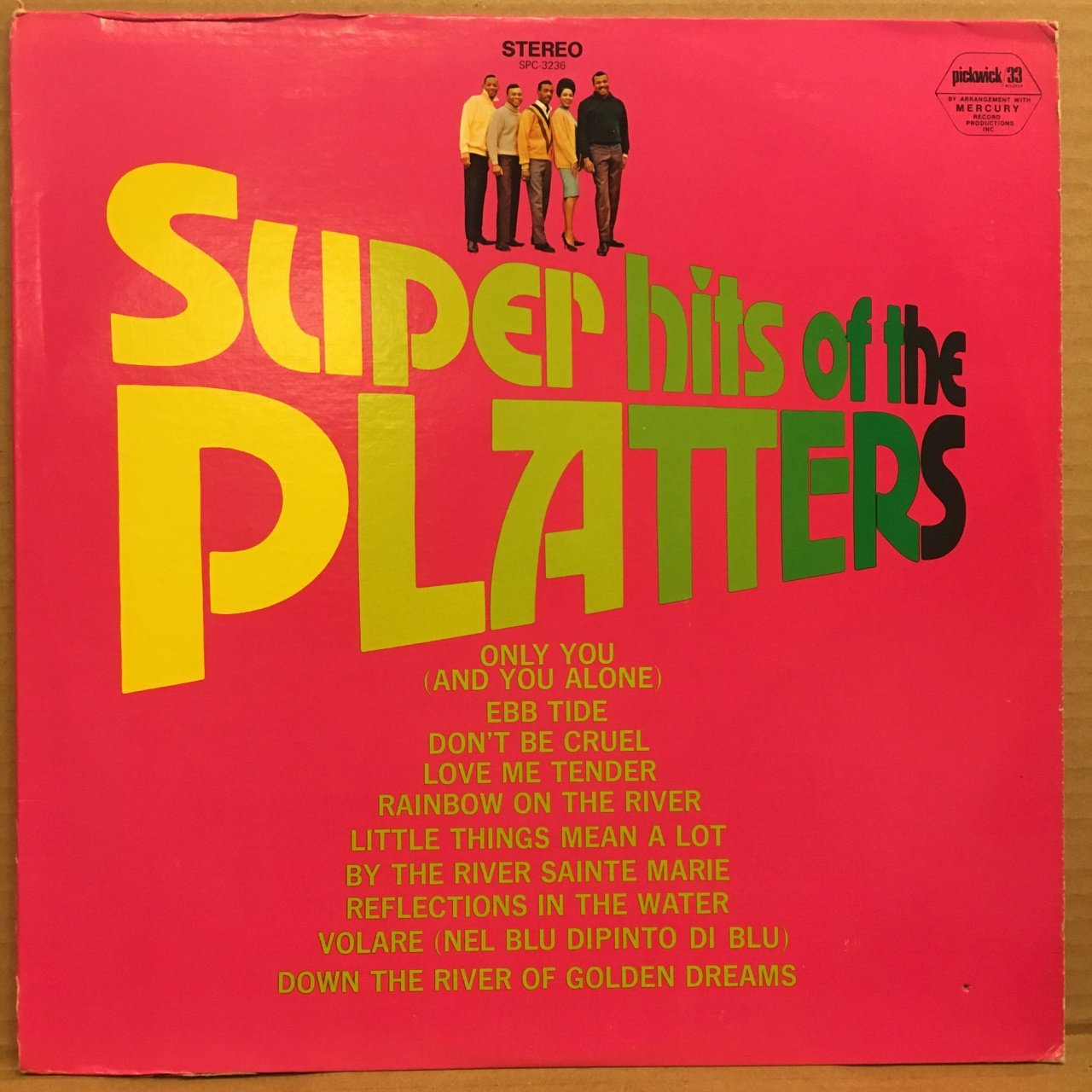 THE PLATTERS - SUPER HITS 2.EL PLAK