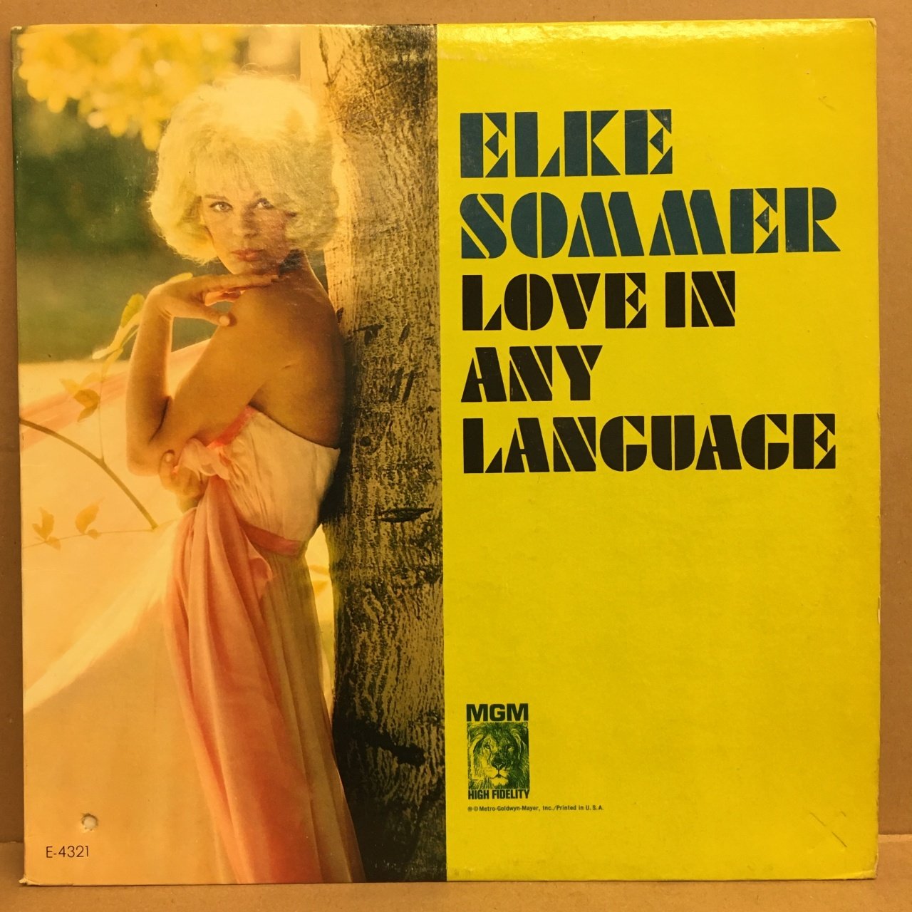 ELKE SOMMER - LOVE IN ANY LANGUAGE 1965 2.EL PLAK