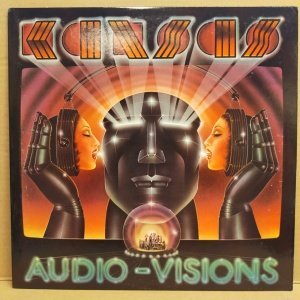 KANSAS - AUDIO VISION (1980) - LP SIFIR GİBİ 2.EL PLAK