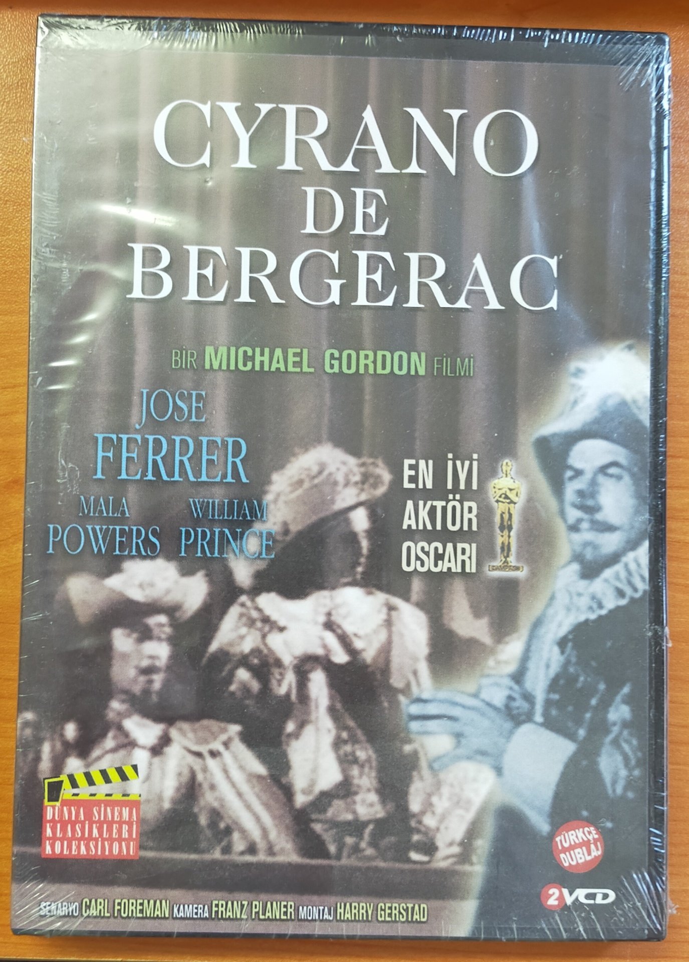 CYRANO DE BERGERAC - MICHAEL GORDON - VCD SIFIR