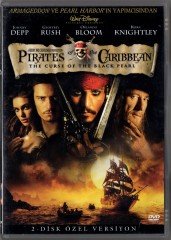 PIRATES OF THE CARIBBEAN THE CURSE OF THE BLACK PEARL - JOHNNY DEPP - GEOFFREY RUSH - ORLANDO BLOOM - 2DVD 2.EL