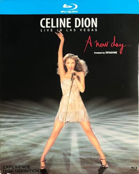 CELINE DION – A NEW DAY... LIVE IN LAS VEGAS (2008)  - 2BLU-RAY AMBALAJINDA SIFIR