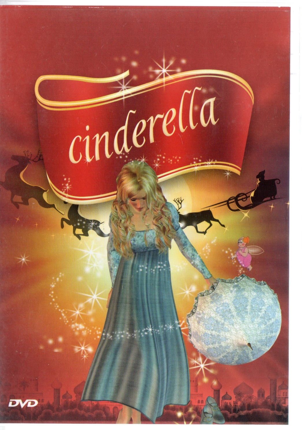 CINDERELLA - SİNDİRELLA - DÜNYA ÇOCUK KLASİKLERİ - ANİMASYON - DVD 2.EL