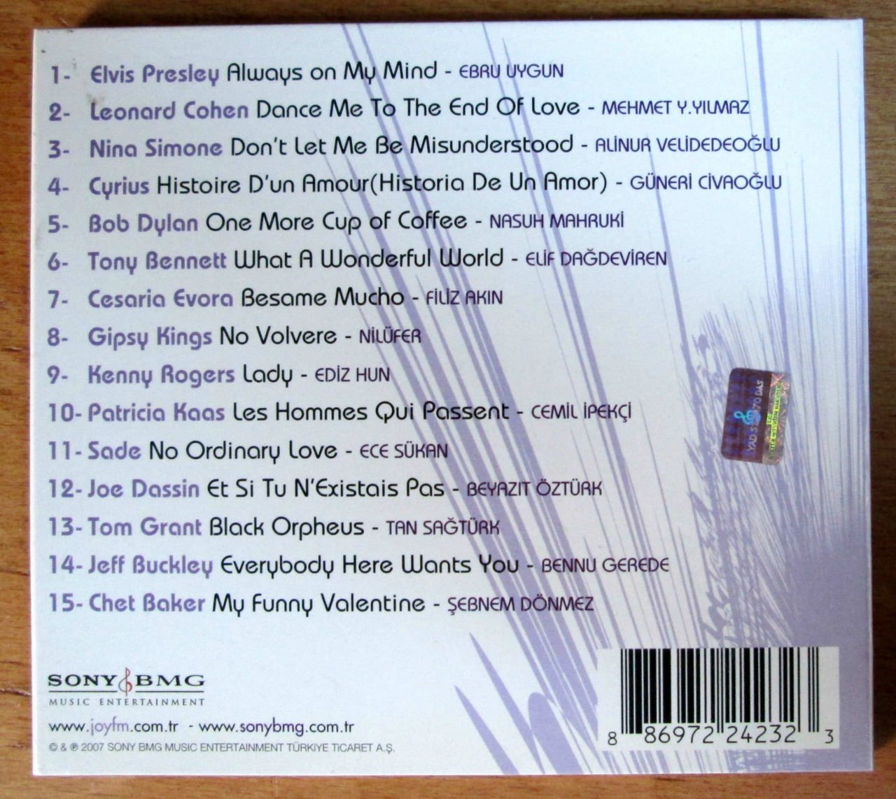 JOY FM - BİZ ŞARKIMIZI SEÇTİK - CD 2.EL
