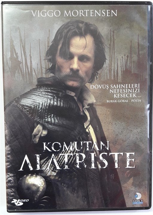 KOMUTAN ALATRISTE - VIGGO MORTENSEN - DVD SIFIR