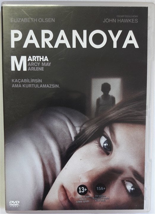 PARANOYA - MARTHA MARCY MAY MARLENE - ELIZABETH OLSEN - JOHN HAWKES - DVD 2.EL