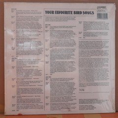 YOUR FAVOURITE BIRD SONGS (1984) - DÖNEM BASKISI SIFIR LP PLAK