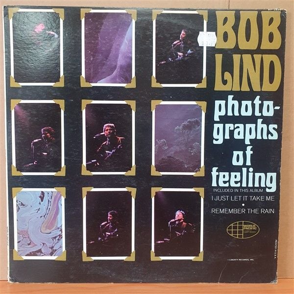 BOB LIND - PHOTOGRAPHS OF FEELING (1966) - LP 2.EL PLAK