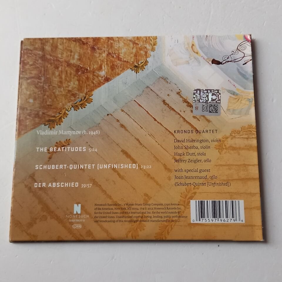 KRONOS QUARTET – MUSIC OF VLADIMIR MARTYNOV (2012) - CD DIGIPAK 2.EL