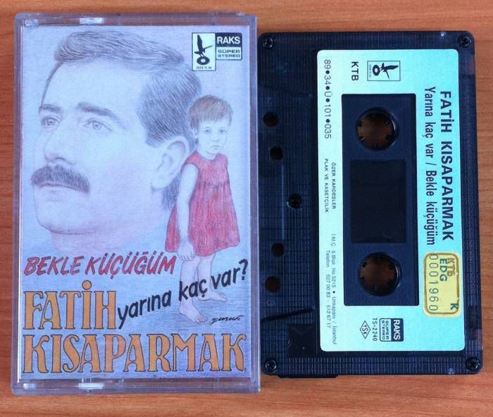 FATİH KISAPARMAK BEKLE KÜÇÜĞÜM KASET  2.EL